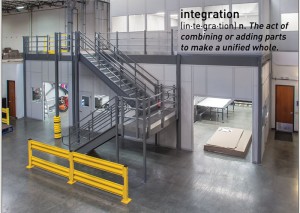 Cogan Mezzanine for In-Plant Office