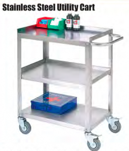 Nexel Stainless Steel Utility Cart